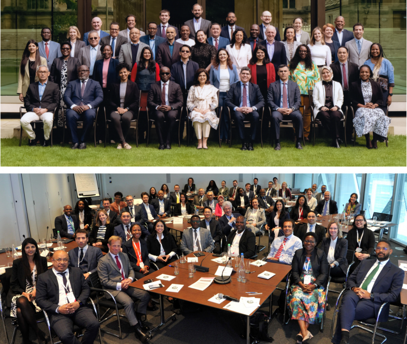 Top: Climate and Disaster Risk Finance Executive Education Program; Below: Knowledge Hub Day.